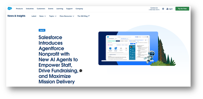 agentforce screen shot